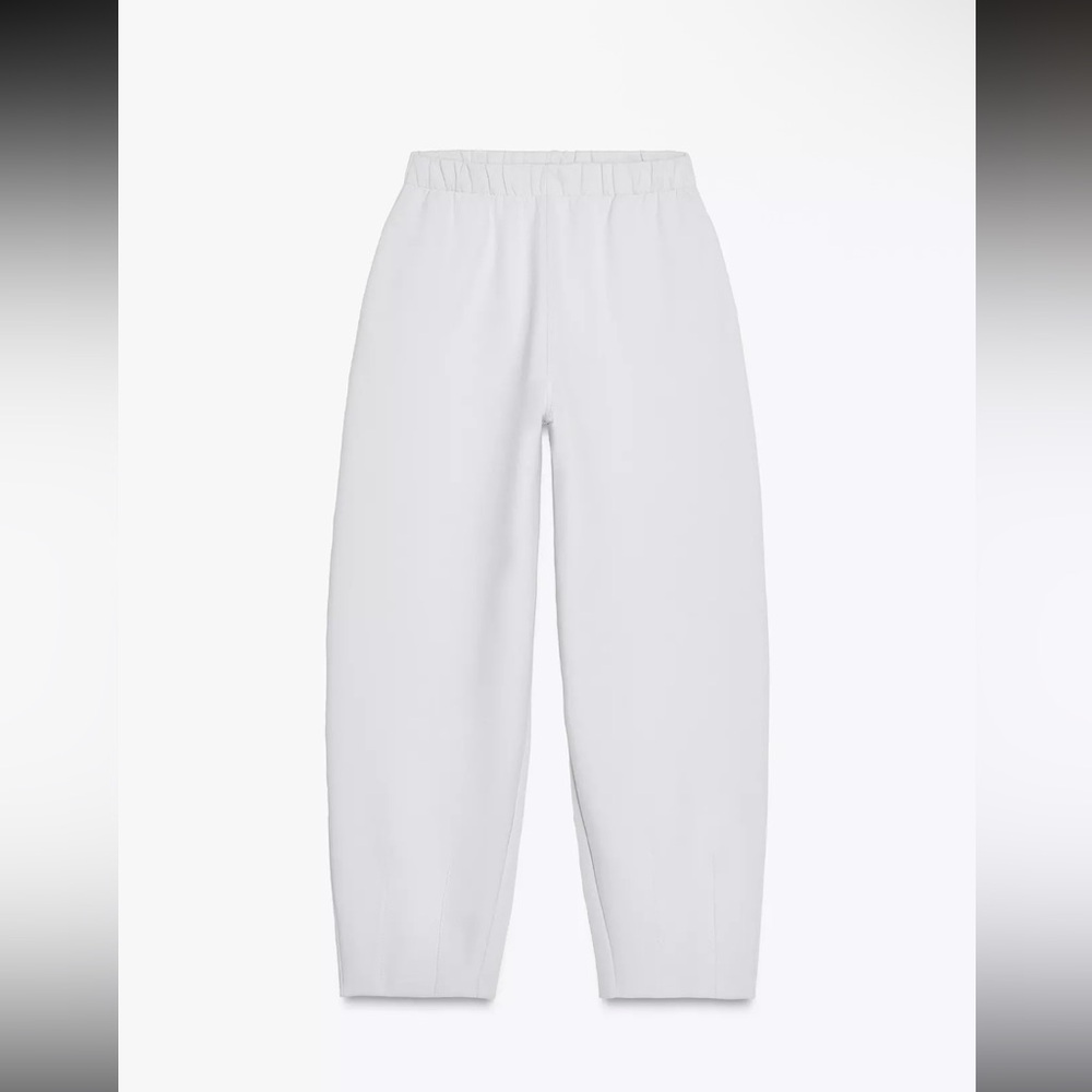 Zara Interlock Cocoon Pants Gray